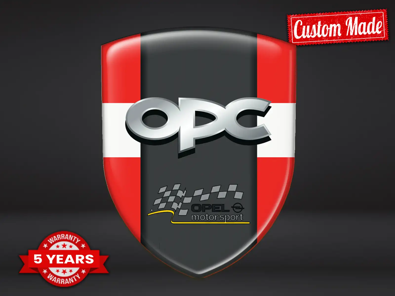 OPC Doming Abzeichen Hochwertig Professionell Anpassbar